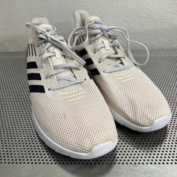 ADIDAS Asweerun Men's Off White Running Shoes Size 9.5 - Picture 6 of 11